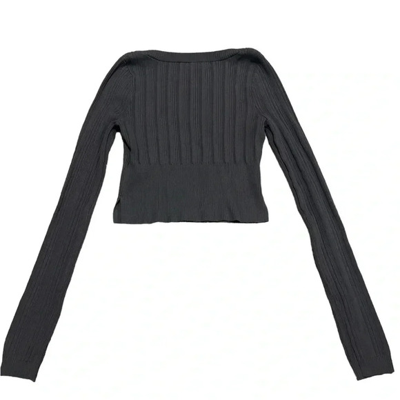 LA Hearts Crop Sweater - Size XS - Picture 4 of 7